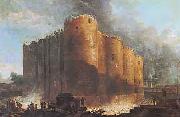 Hubert Robert La Bastille dans les premiers jours de sa demolition Sweden oil painting artist